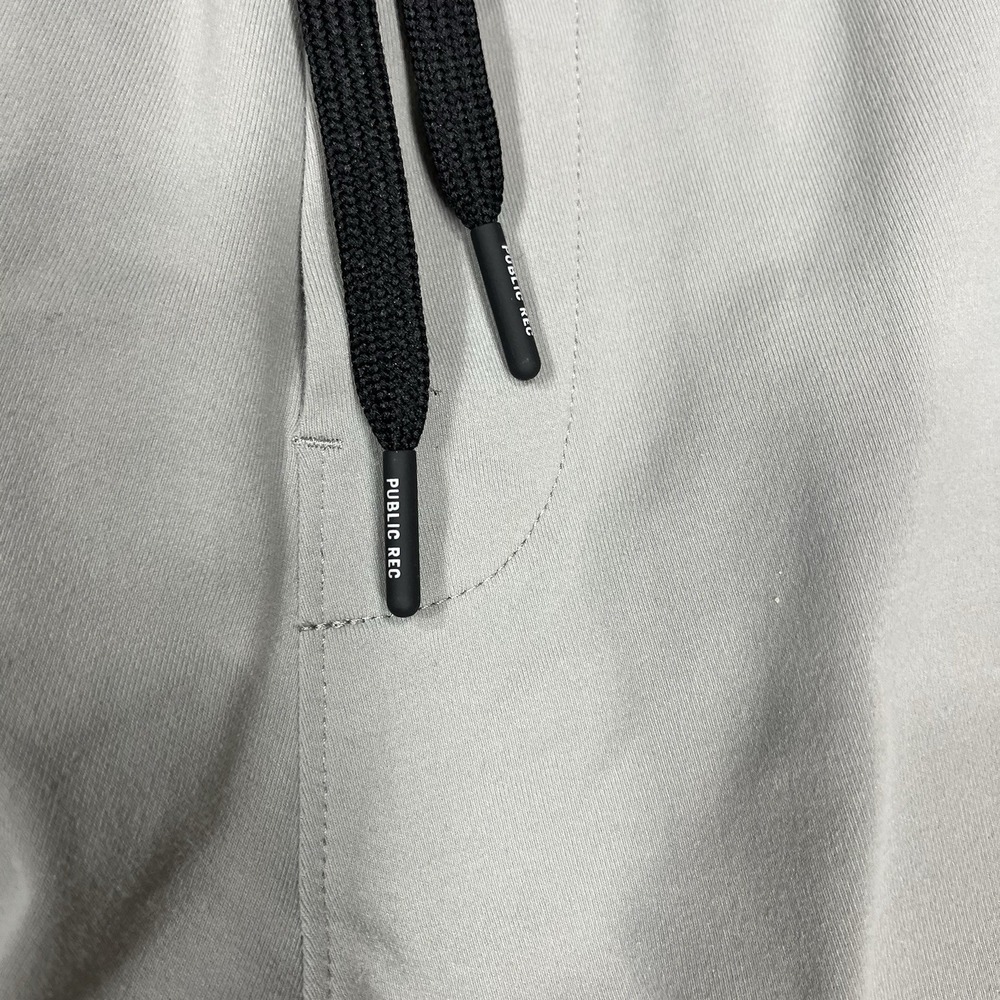 Public Rec Performance Joggers Men's 32x32 Gray Drawstring Stretch tapered - Picture 11 of 14